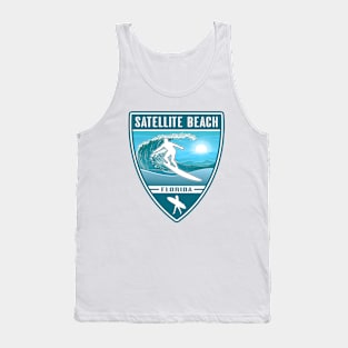 Surf Satellite Beach Florida Tank Top